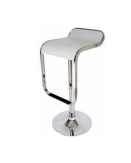 White Waterfall Barstool